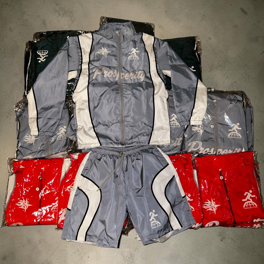 "The State Of Being Prosperous" Windbreaker Set