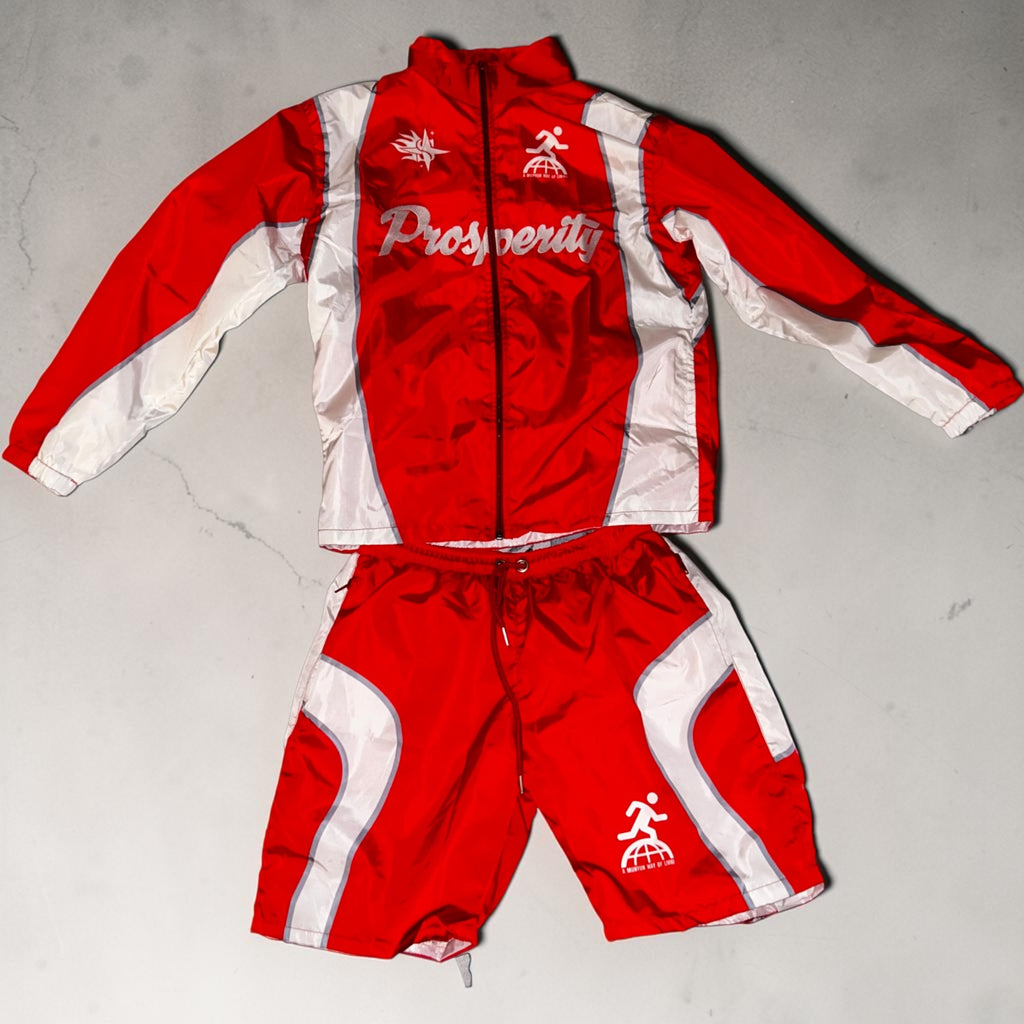 "The State Of Being Prosperous" Windbreaker Set